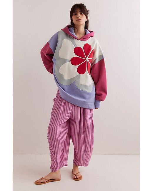 Free People Multicolor Clover Sweatshirt