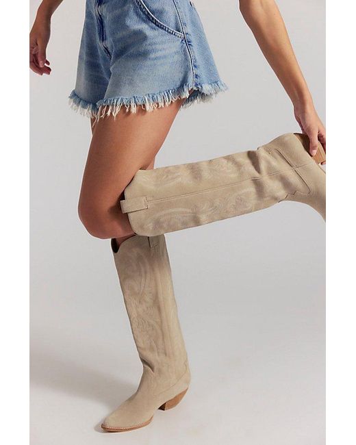 Jeffrey Campbell Blue Finn Tall Western Boots