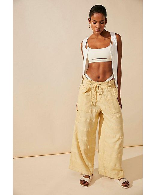 Free People Natural Carry On Cargo Pants