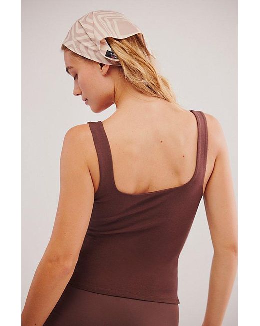 Intimately By Free People Brown Last Time Cami