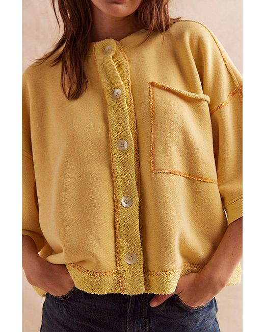 Free People Natural Matilda Sweatshirt