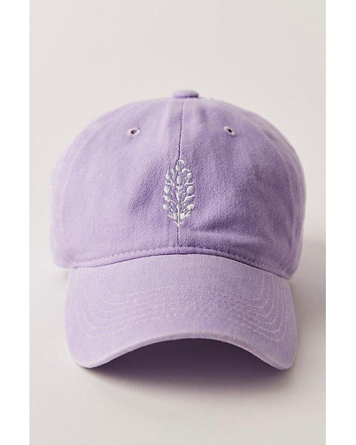 Fp Movement Purple Movement Logo Baseball Cap By