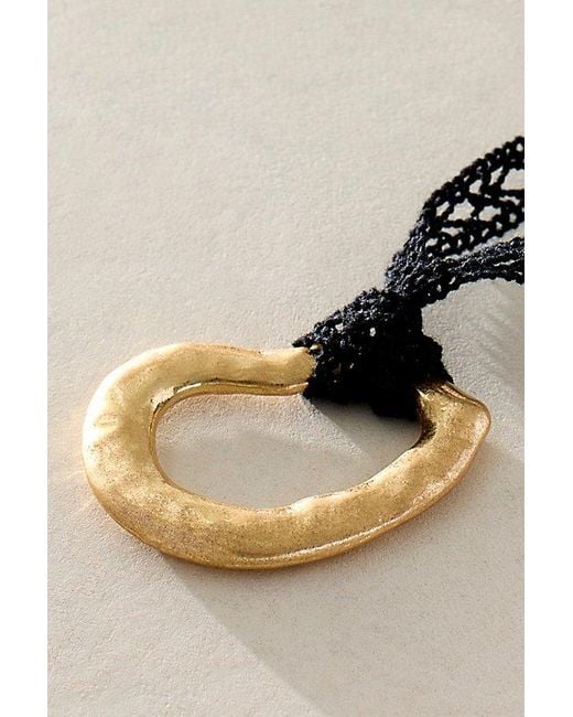 Free People Blue Moon Lariat Necklace