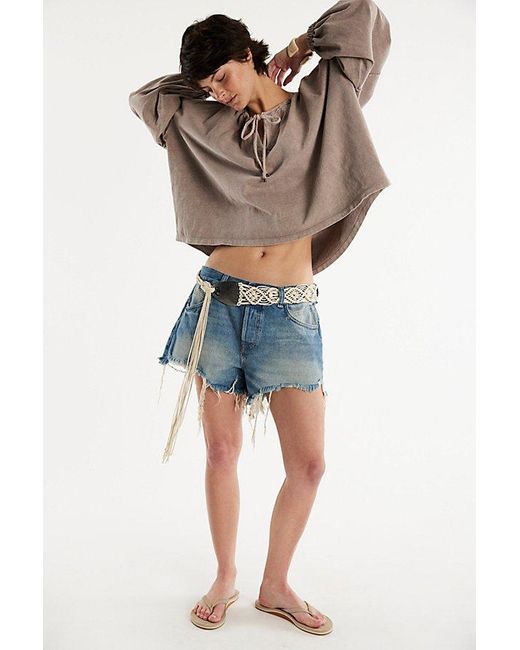 Free People Multicolor Lunar Tee