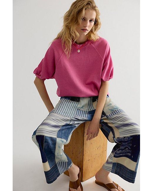 Free People Pink Better On Sweatshirt