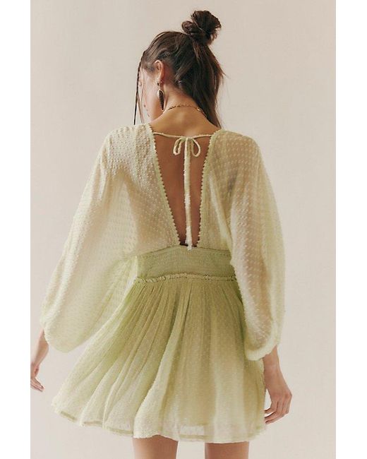 Free People Natural Sweet Dreams Mini Dress