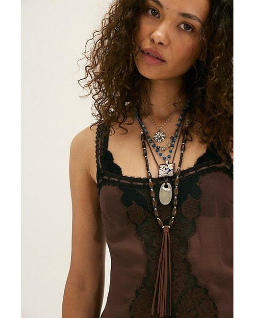 Free People Black You'Re My Thrill Top