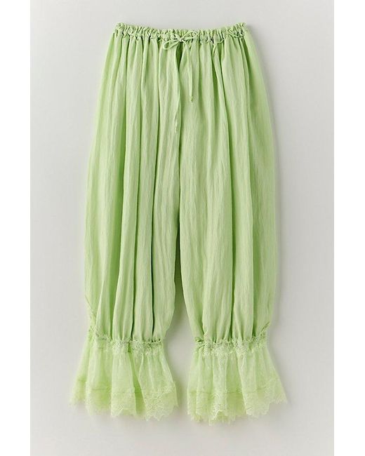 Intimately By Free People Green Forever Young Bloomer Pants By