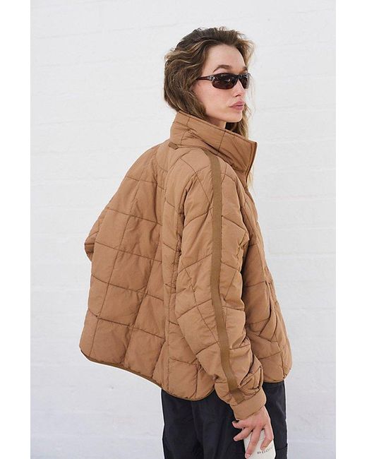 Fp Movement Blue Pippa Packable Puffer Jacket