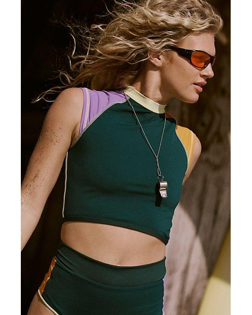Fp Movement Green The Contour Surf Tee