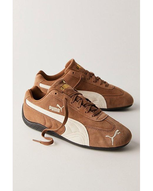 PUMA Brown Speedcat Sneakers