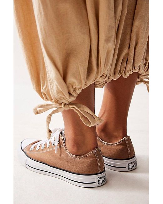 Converse Natural Chuck Taylor All Star Low-Top Sneakers