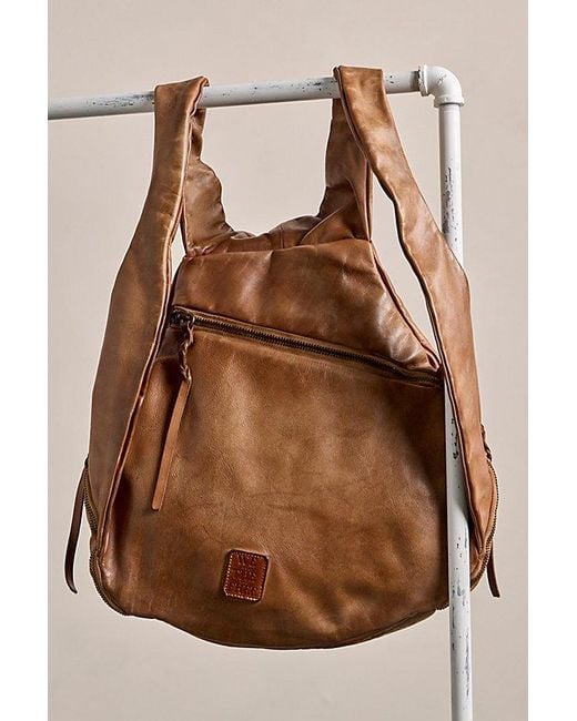 Free People Brown Bronko Backpack