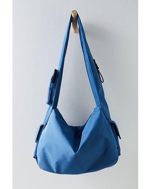 Free People Blue Parlay Puffer Carryall