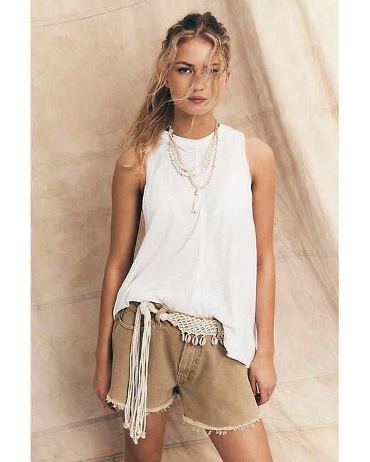 Free People Natural Ari Tank Top
