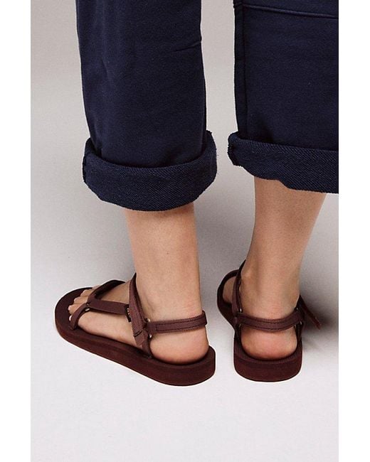 Teva Black Original Universal Slim Sandals