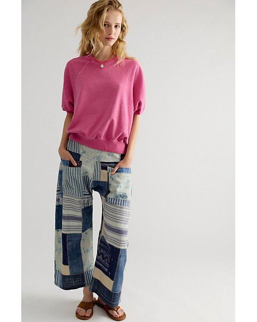 Free People Pink Better On Sweatshirt