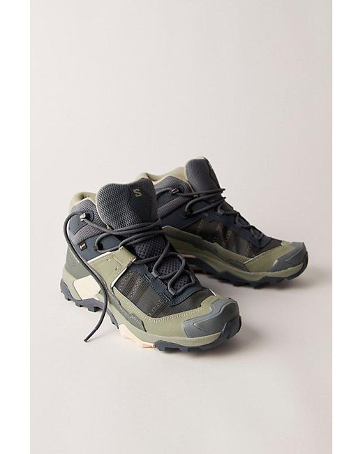 Salomon Gray X Ultra 5 Mid Gore-Tex Hiking Boots