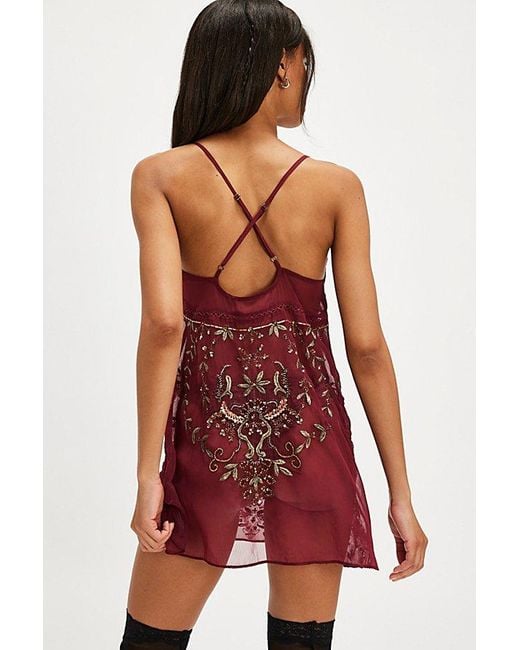 free people starstruck mini slip dress Free People Starstruck Mini Slip in Black