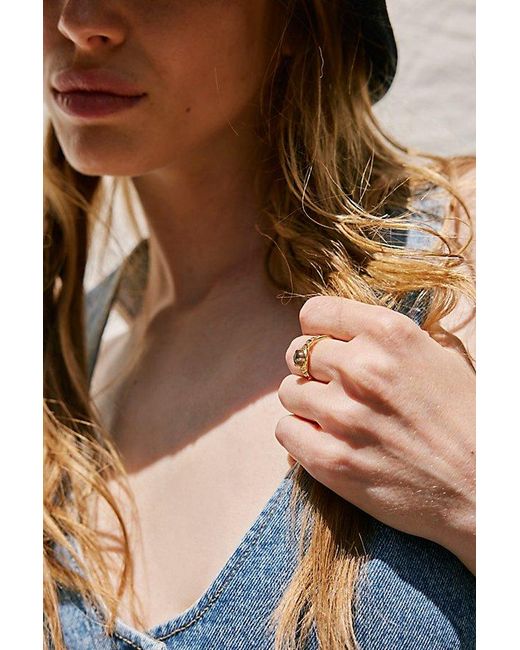 Studio Grun Metallic Seven Moons Ring
