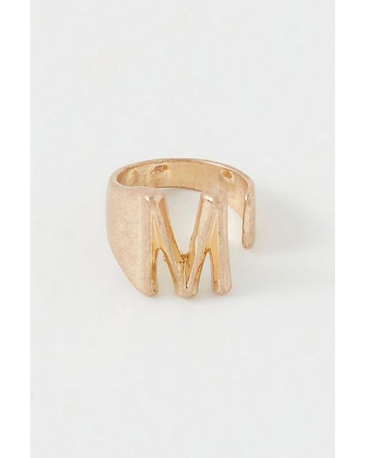 Free People Blue Name On Your Heart Ring