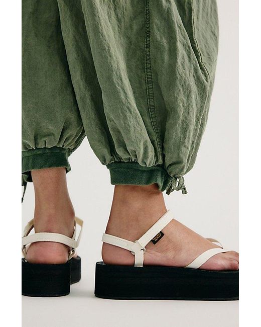 Teva Multicolor Flatform Slim Sandals