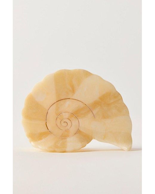 Solar Eclipse Natural Hand-Painted Claw Clip
