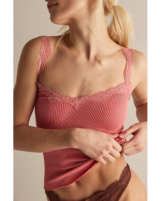 Intimately By Free People Red Spring Fever Cami By