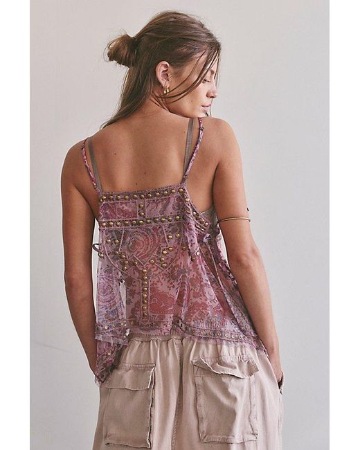 Free People Multicolor Highway Printed Tank Top