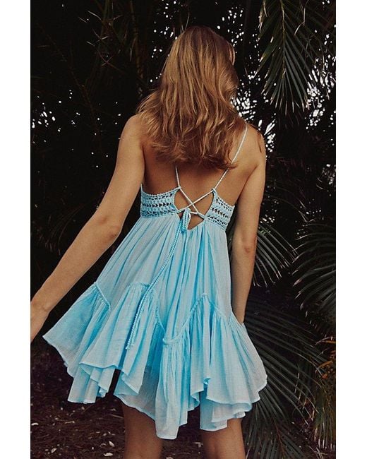 free-est Black Sandoll Cotton Mini Dress By