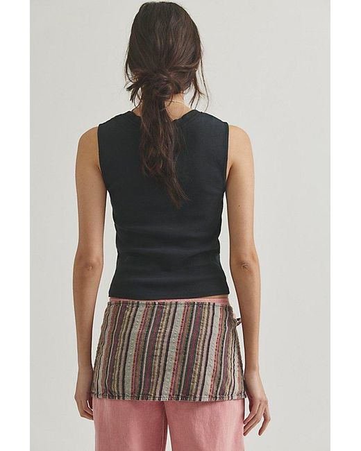 Free People Multicolor Beach Break Stripe Sarong