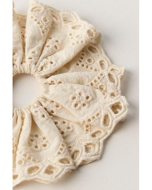 Free People Brown Rosalie Scrunchie