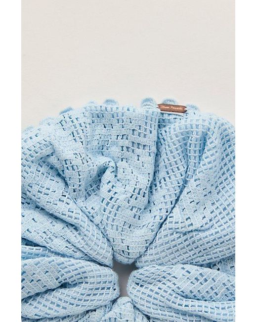 Free People Blue Aurette Scrunchie
