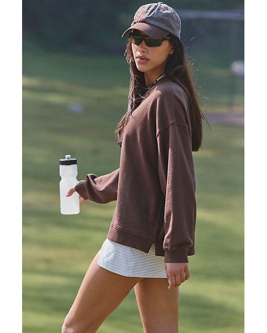 Fp Movement Gray All Star Solid Pullover