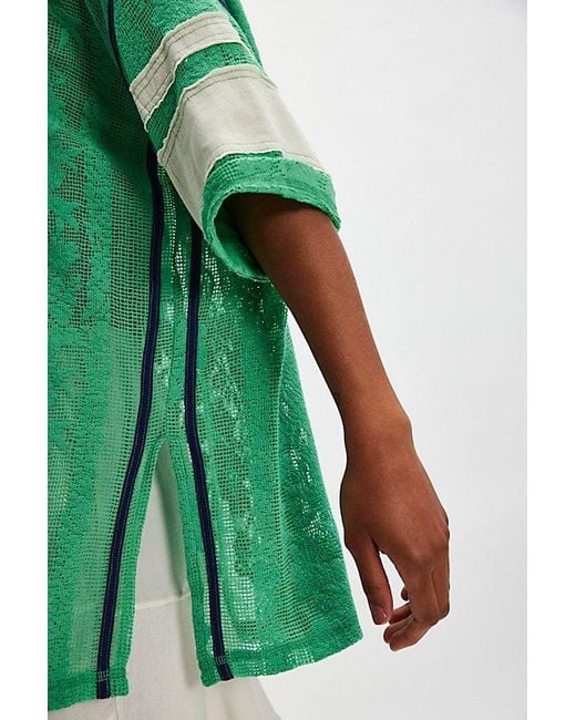 Free People Green Best Match Tee