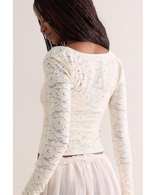 Intimately By Free People Brown Smooth Talking Long Sleeve Top By