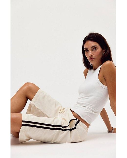 Citizens of Humanity Natural Anais Pull-On Track Shorts