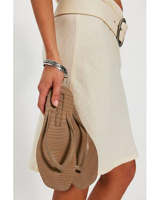 Sleeper Brown Tapered Flip Flops