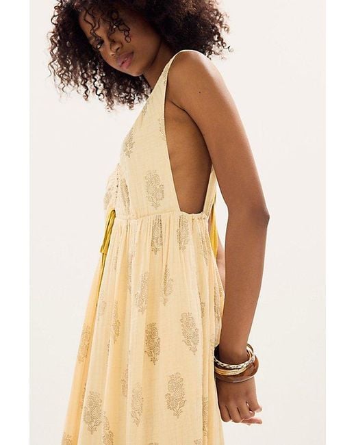 Free People Natural Driftwood Maxi Dress