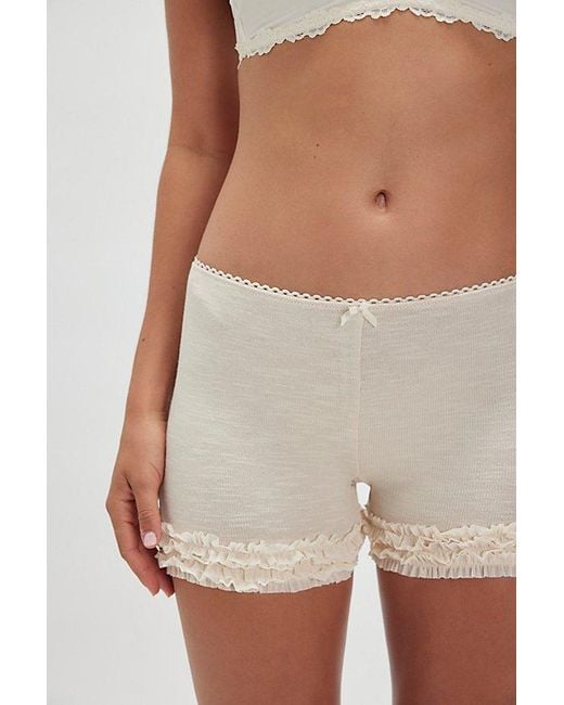 Free People Multicolor Little Bit Layering Shorts