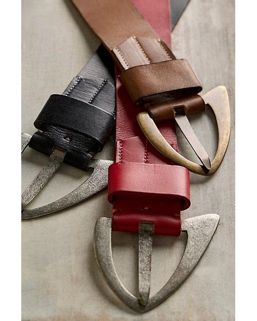 Free People Brown Denver Hip Belt