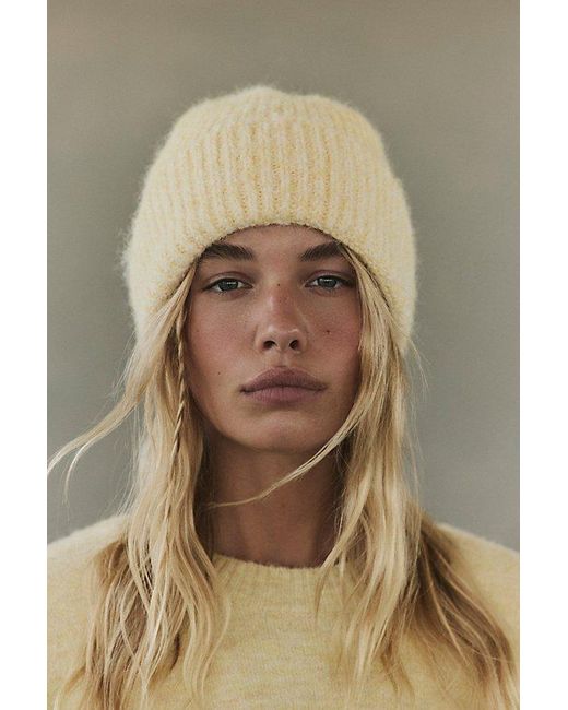 Free People Brown Frostline Beanie