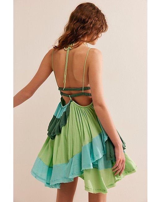 Free People Green Give It A Go Mini