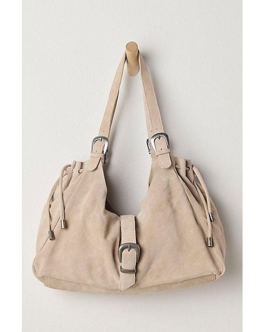 Free People Natural Serena Cinched Shoulder Bag