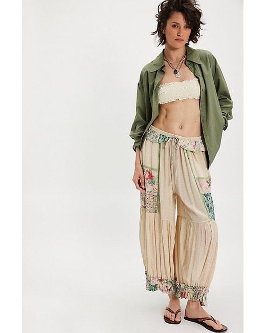 Free People Multicolor Patch Things Up Bloomers