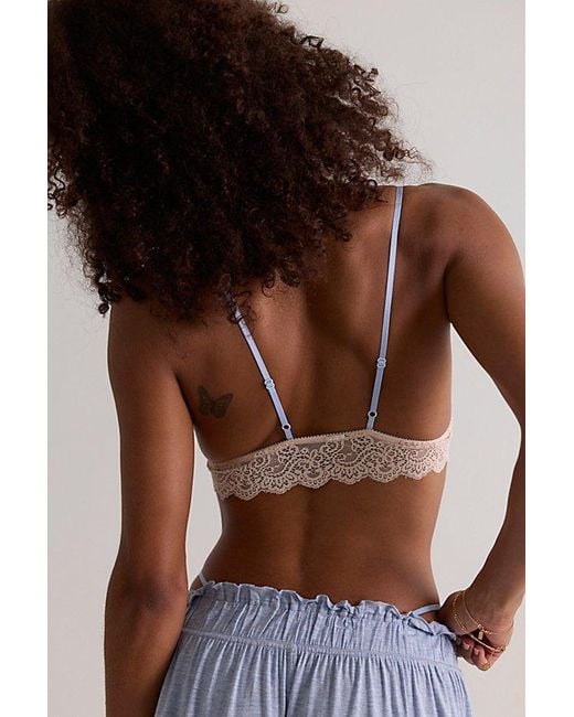 Only Hearts Brown Front-Close Seashell Bralette