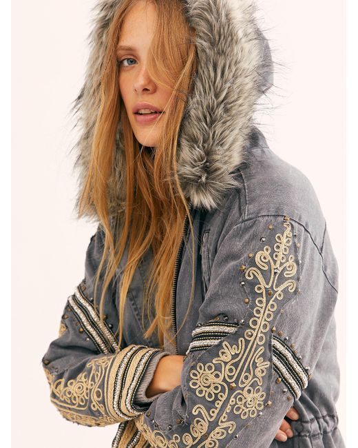 Golden Quills Military Parka 