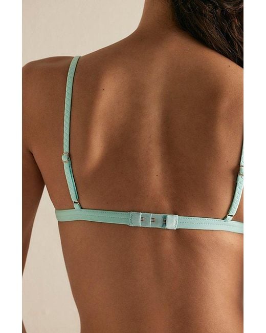 Intimately By Free People Brown Charlie Microfiber Triangle Bralette By