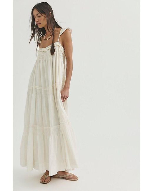 Free People Multicolor Wishful Bloom Maxi Dress