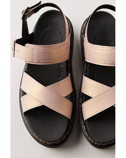 Dr. Martens Black Voss Ii Sandals